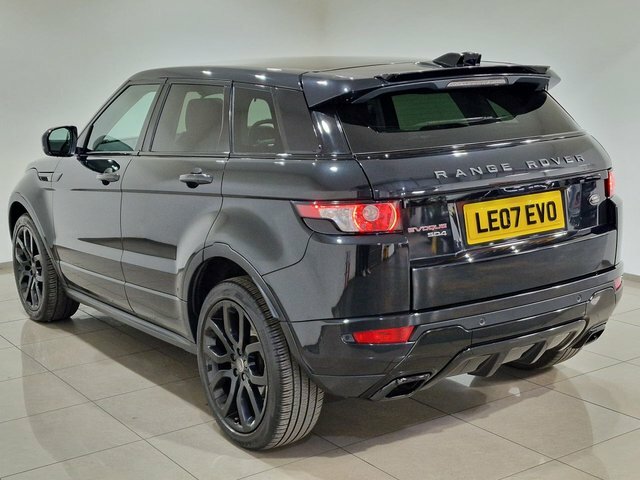 Land Rover Range Rover Evoque Sd4 Dynamic Sumatra Black Black #4