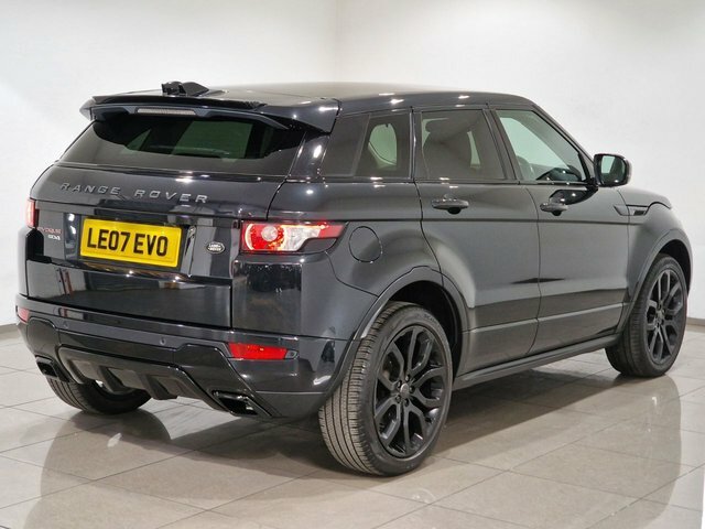 Land Rover Range Rover Evoque Sd4 Dynamic Sumatra Black Black #6