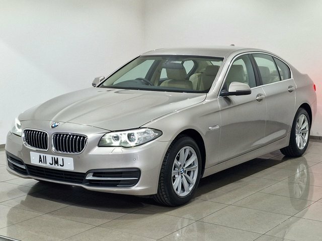 BMW 5 Series 520D Se Saloon Silver #3