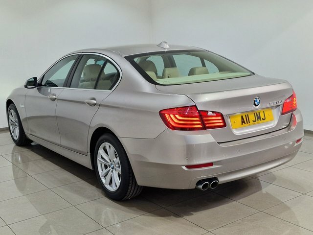 BMW 5 Series 520D Se Saloon Silver #4