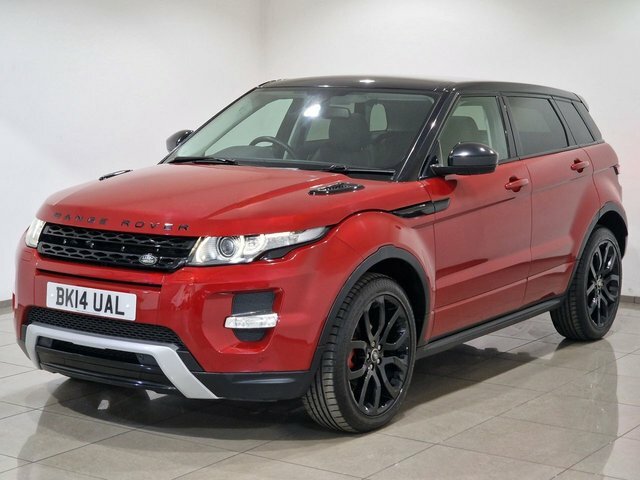 Land Rover Range Rover Evoque Sd4 Dynamic Firenze Red BK14UAL Red #3