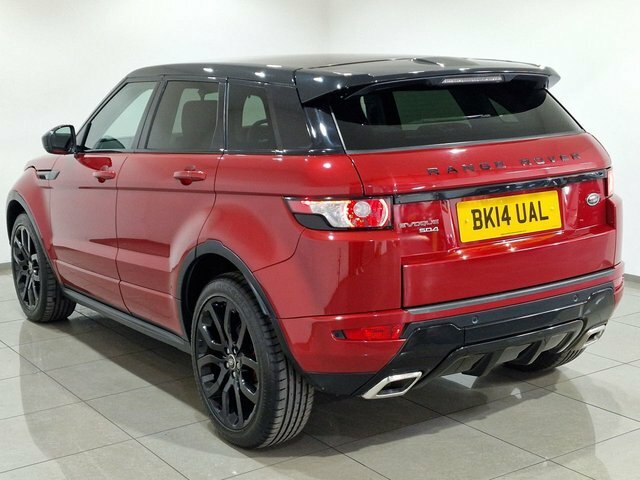 Land Rover Range Rover Evoque Sd4 Dynamic Firenze Red BK14UAL Red #4