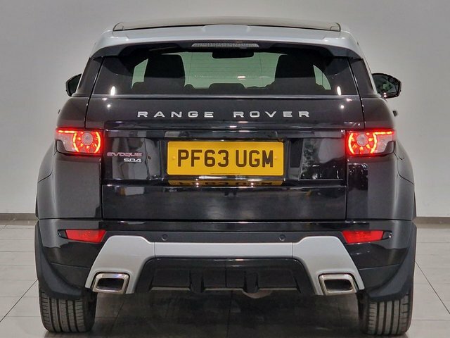 Land Rover Range Rover Evoque Sd4 Dynamic Santorini Black PF63UGM Black #5