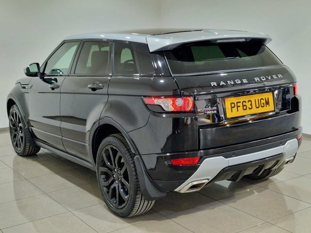 Land Rover Range Rover Evoque Sd4 Dynamic Santorini Black PF63UGM Black #4