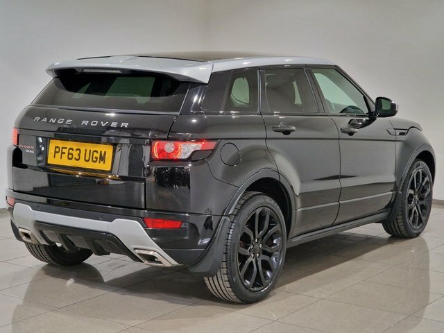 Land Rover Range Rover Evoque Sd4 Dynamic Santorini Black PF63UGM Black #6