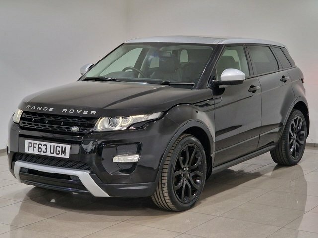 Land Rover Range Rover Evoque Sd4 Dynamic Santorini Black PF63UGM Black #3