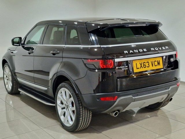Land Rover Range Rover Evoque Sd4 Prestige Barolo Black LX63VCM Black #4