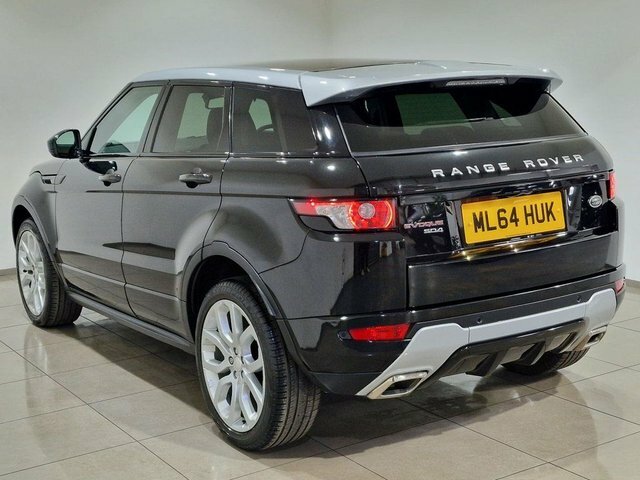 Land Rover Range Rover Evoque Sd4 Dynamic Santorini Black Black #4
