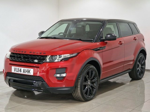 Land Rover Range Rover Evoque Sd4 Dynamic Firenze Red VU14AHK Red #3