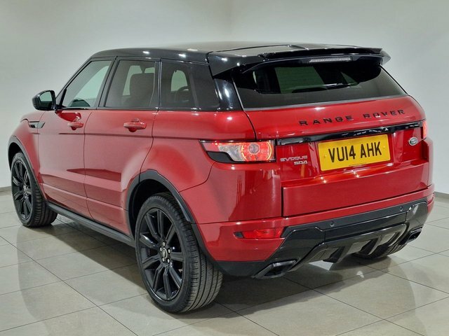 Land Rover Range Rover Evoque Sd4 Dynamic Firenze Red VU14AHK Red #4
