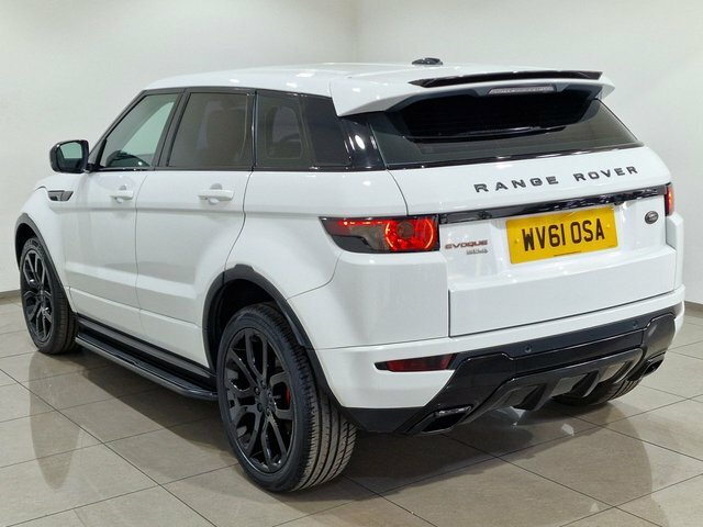 Land Rover Range Rover Evoque Sd4 Dynamic Fuji White WV61OSA White #4