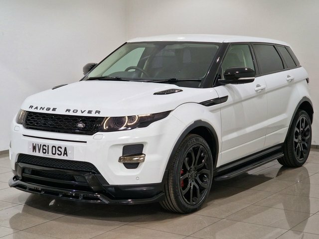 Land Rover Range Rover Evoque Sd4 Dynamic Fuji White WV61OSA White #3