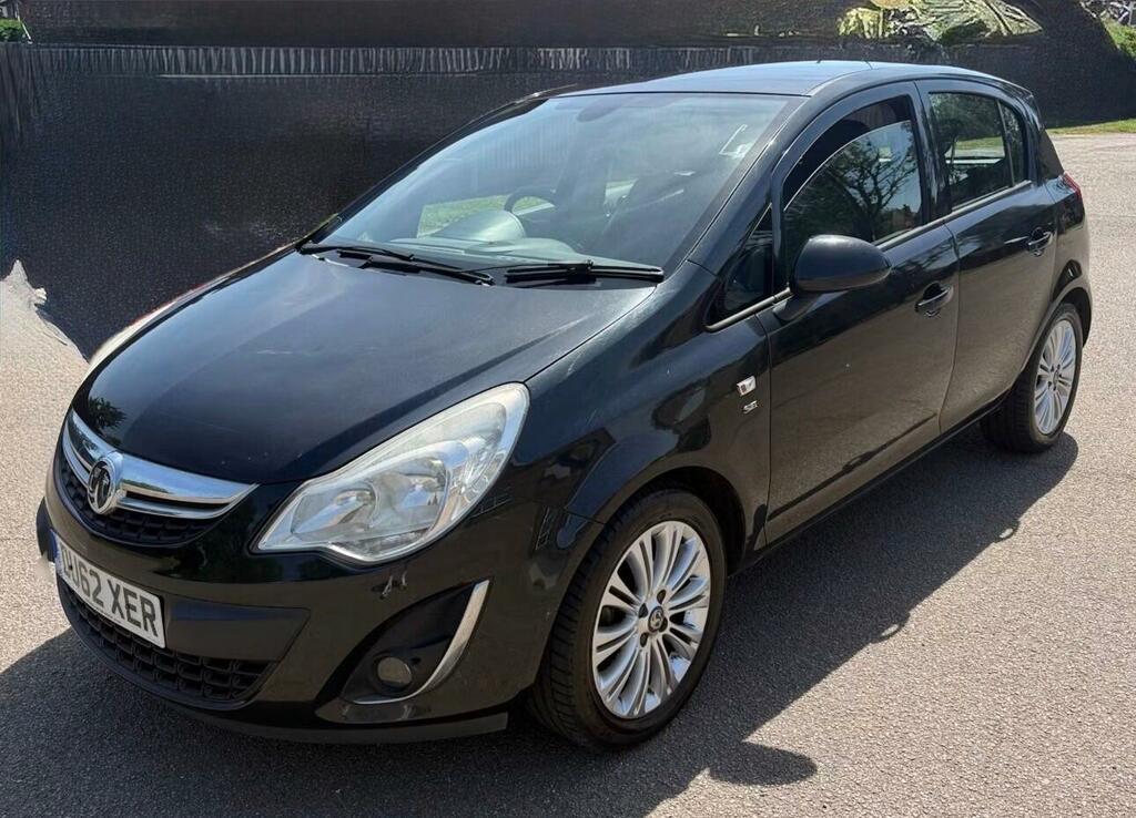 Vauxhall Corsa 1.2I Ecoflex 16V Se Euro 5 Ss DU62XER Black #2