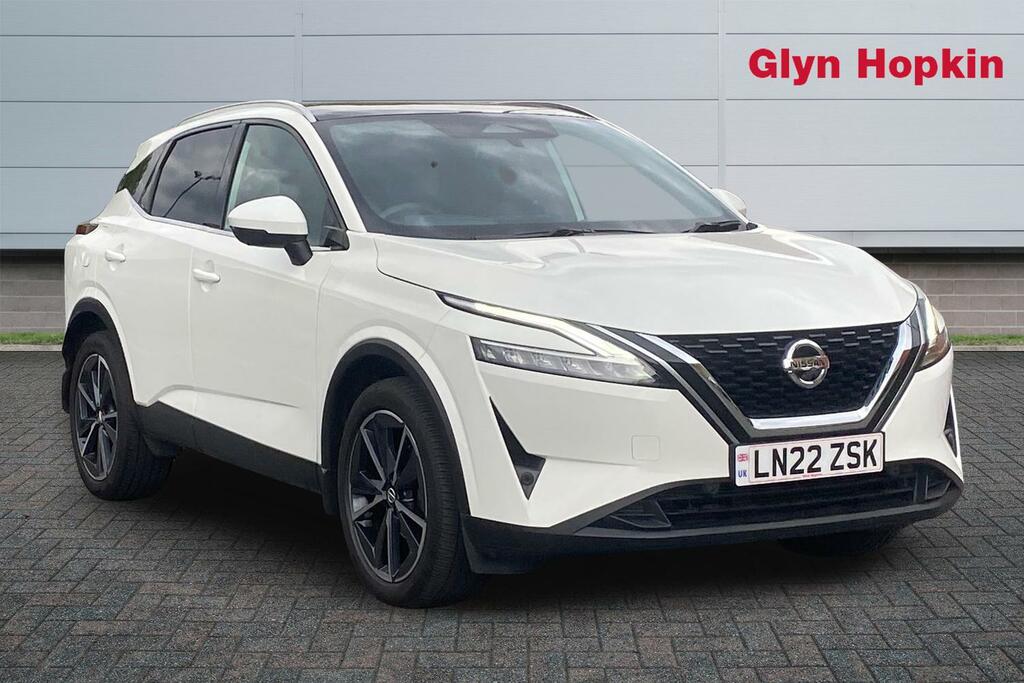Nissan Qashqai 1.3 Dig-t Mh Tekna LN22ZSK White