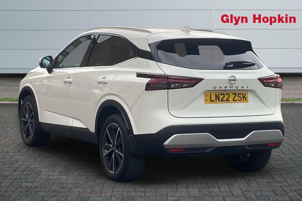 Nissan Qashqai 1.3 Dig-t Mh Tekna LN22ZSK White #5