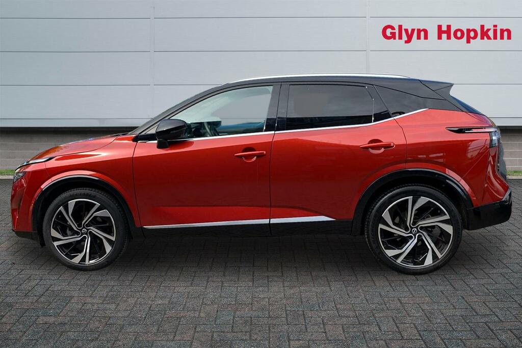 Nissan Qashqai 1.3 Dig-t Mh 158 Tekna KT25YWX Black #6