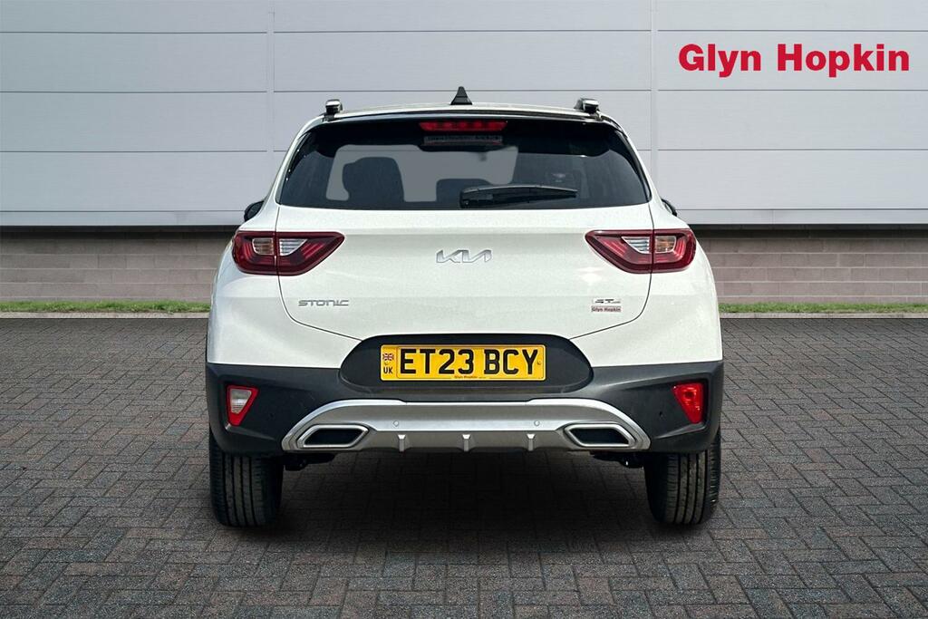 Kia Stonic 1.0T Gdi 48V Gt-line Dct ET23BCY White #4