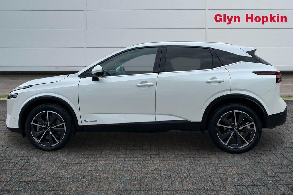 Nissan Qashqai 1.5 E-power Tekna WF23NHL White #6