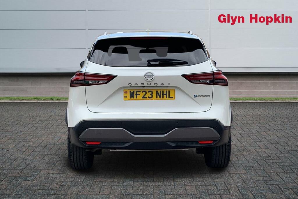 Nissan Qashqai 1.5 E-power Tekna WF23NHL White #4