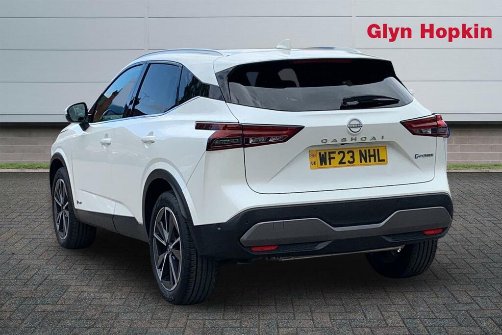 Nissan Qashqai 1.5 E-power Tekna WF23NHL White #5
