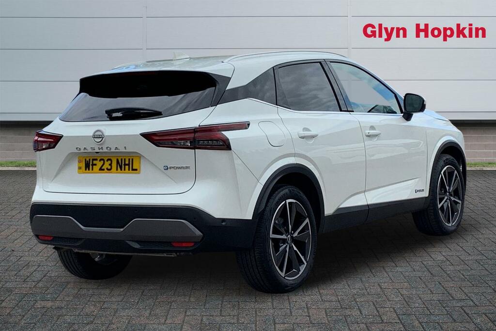 Nissan Qashqai 1.5 E-power Tekna WF23NHL White #3