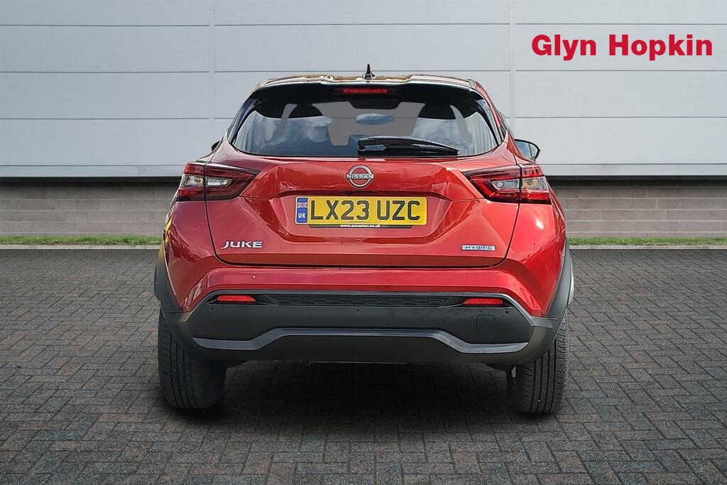 Nissan Juke 1.6 Hybrid N-connecta Red #4