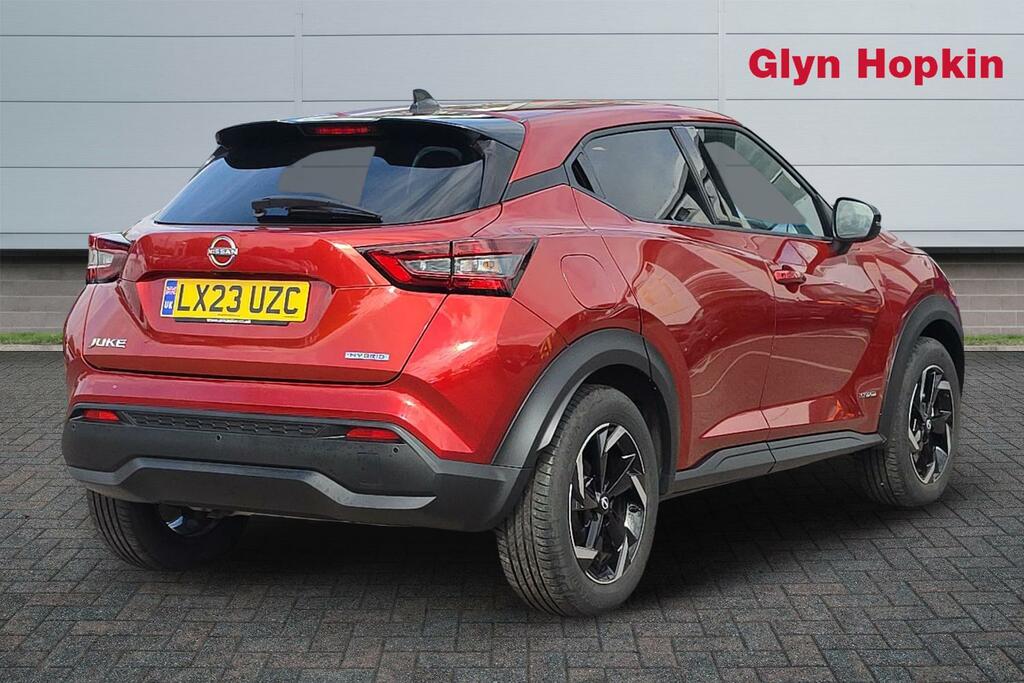 Nissan Juke 1.6 Hybrid N-connecta Red #3