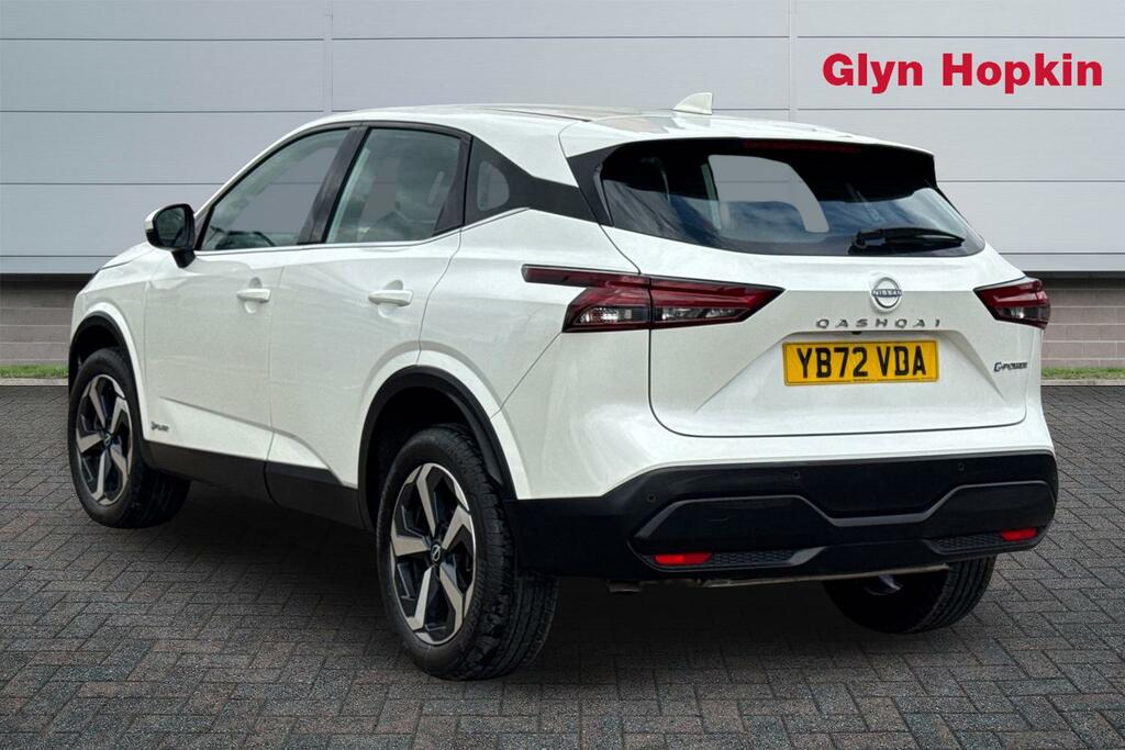 Nissan Qashqai 1.5 E-power Acenta Premium YB72VDA White #5