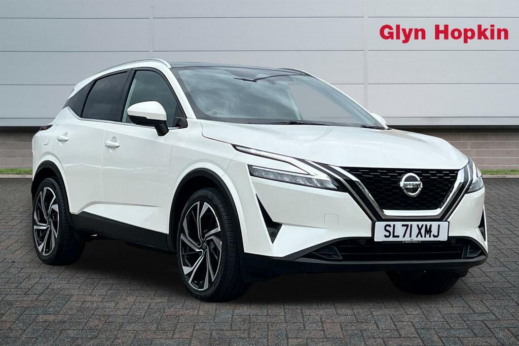 Nissan Qashqai 1.3 Dig-t Mh 158 Tekna Xtronic White