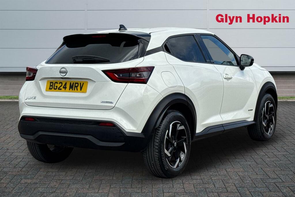 Nissan Juke 1.6 Hybrid N-connecta BG24MRV White #3