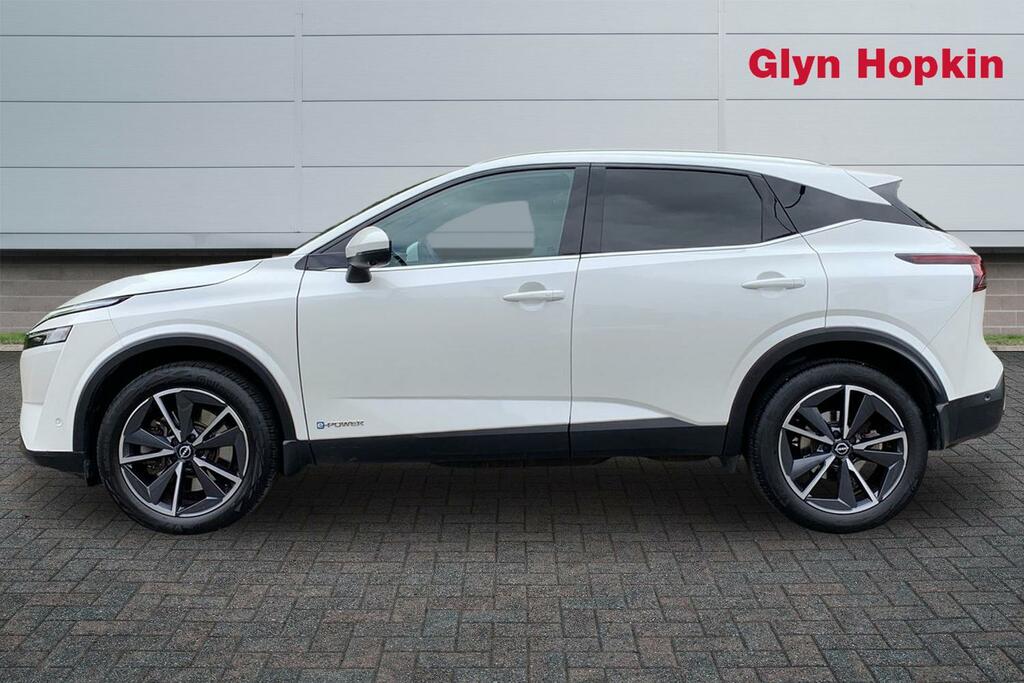 Nissan Qashqai 1.5 E-power Tekna OY23NTM White #6