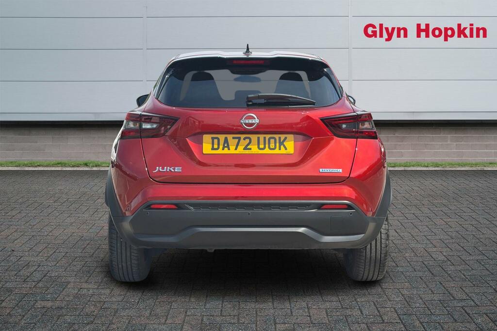 Nissan Juke 1.6 Hybrid N-connecta Red #4