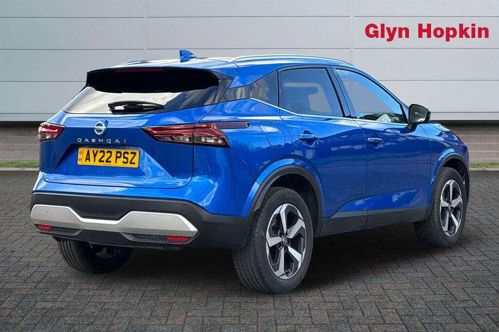 Nissan Qashqai 1.3 Dig-t Mh 158 N-connecta Xtronic Blue #3
