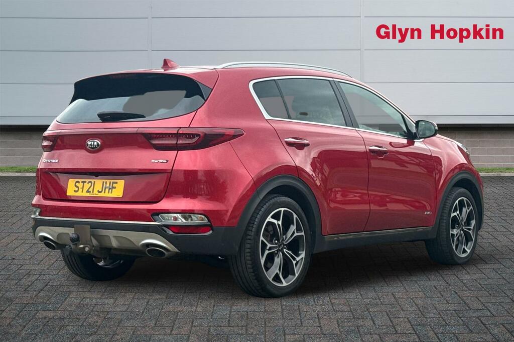 Kia Sportage 1.6T Gdi Isg Gt-line Dct Awd ST21JHF Red #3