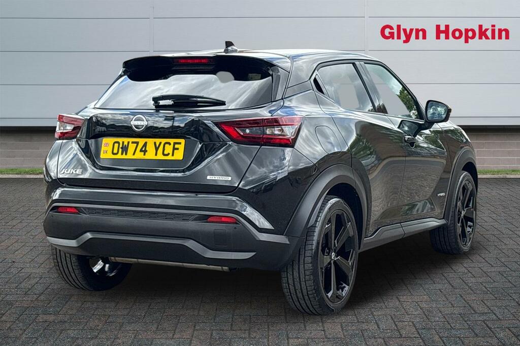 Nissan Juke 1.6 Hybrid Tekna OW74YCF Black #3