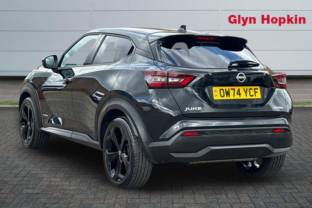 Nissan Juke 1.6 Hybrid Tekna OW74YCF Black #5