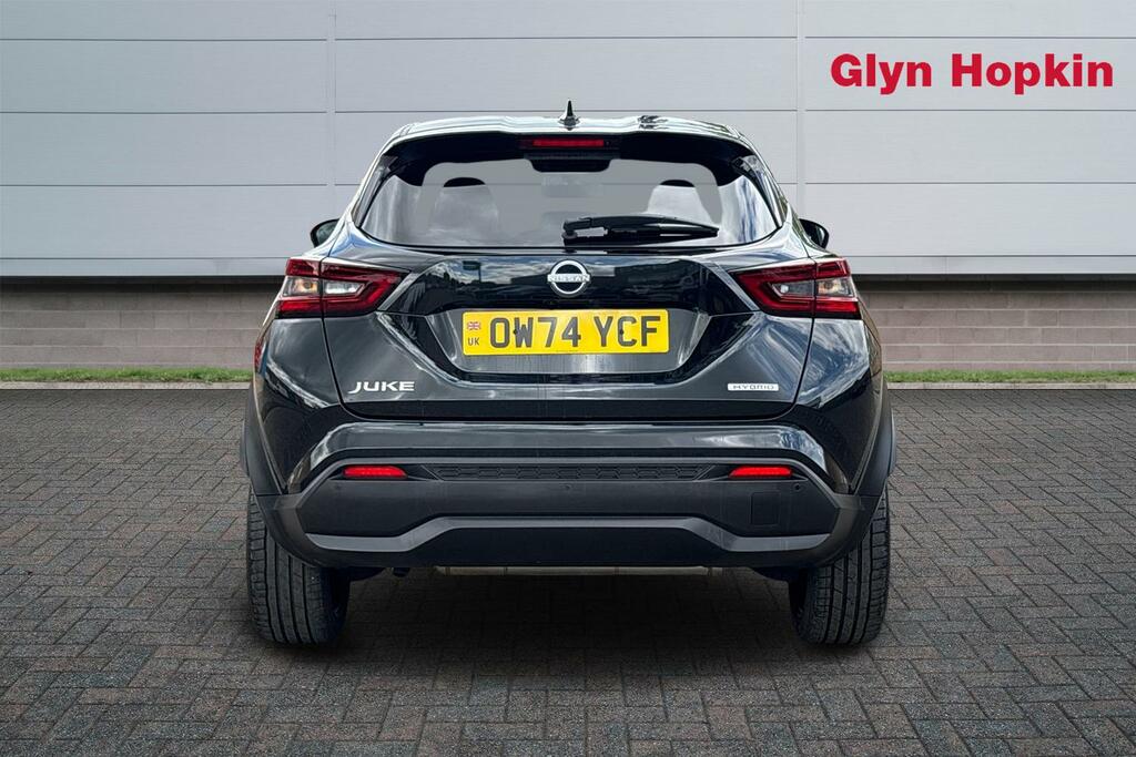 Nissan Juke 1.6 Hybrid Tekna OW74YCF Black #4