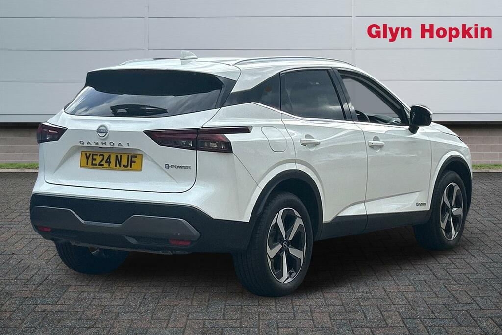 Nissan Qashqai 1.5 E-power N-connecta White #3