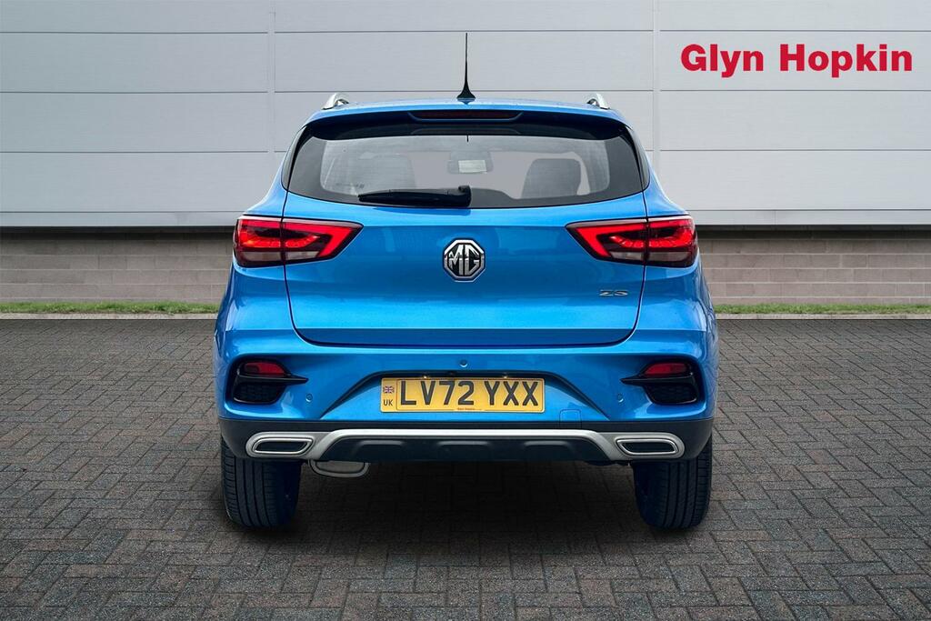 MG ZS 1.0T Gdi Exclusive Dct LV72YXX Blue #4