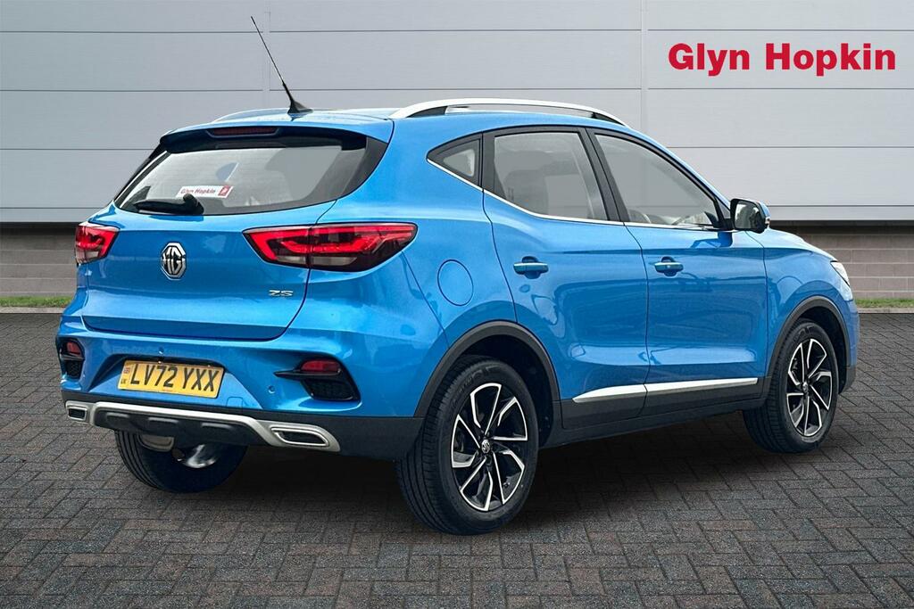 MG ZS 1.0T Gdi Exclusive Dct LV72YXX Blue #3