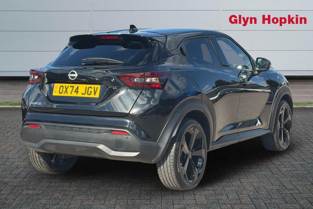 Nissan Juke 1.0 Dig-t Tekna OX74JGV Black #3