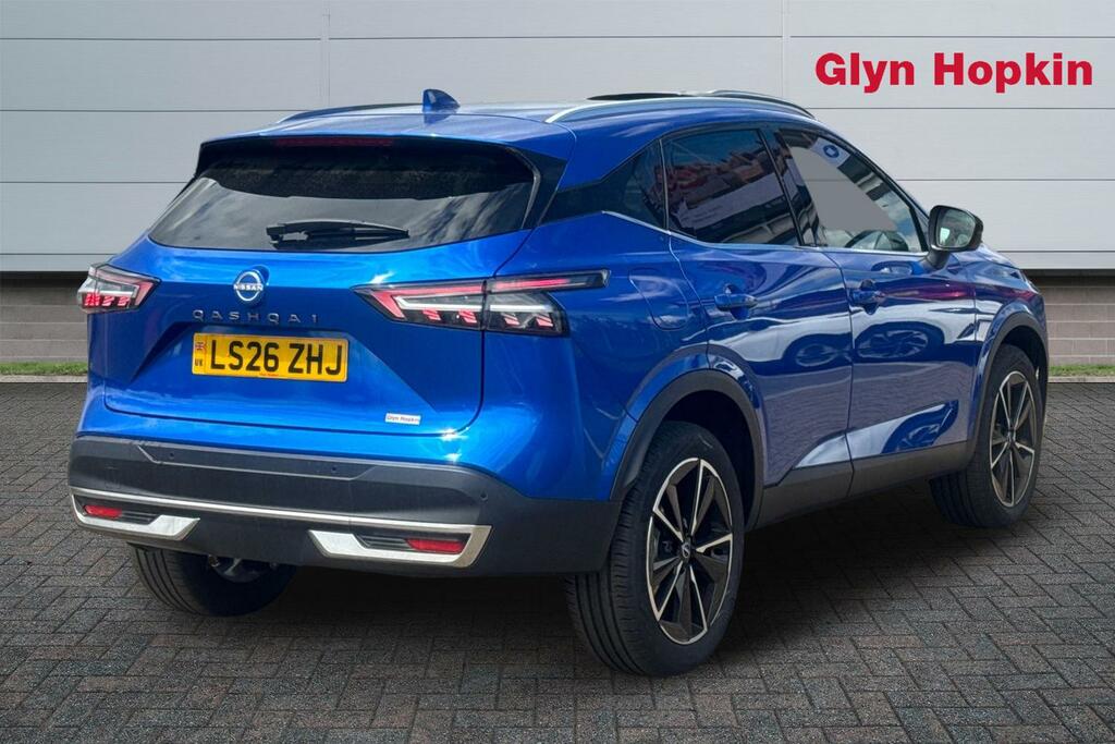Nissan Qashqai 1.3 Dig-t Mh 158 Tekna Xtronic LS26ZHJ Blue #3