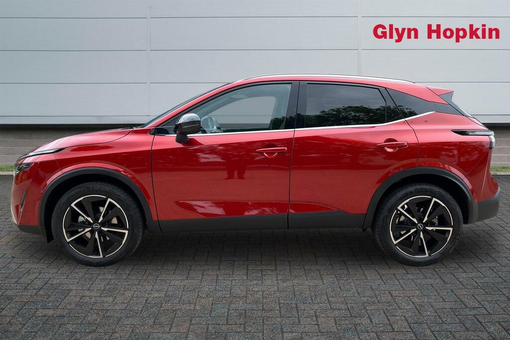 Nissan Qashqai 1.3 Dig-t Mh 158 Tekna Xtronic Red #6