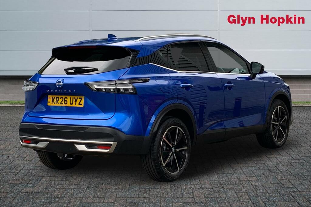 Nissan Qashqai 1.3 Dig-t Mh 158 Tekna Xtronic Blue #3
