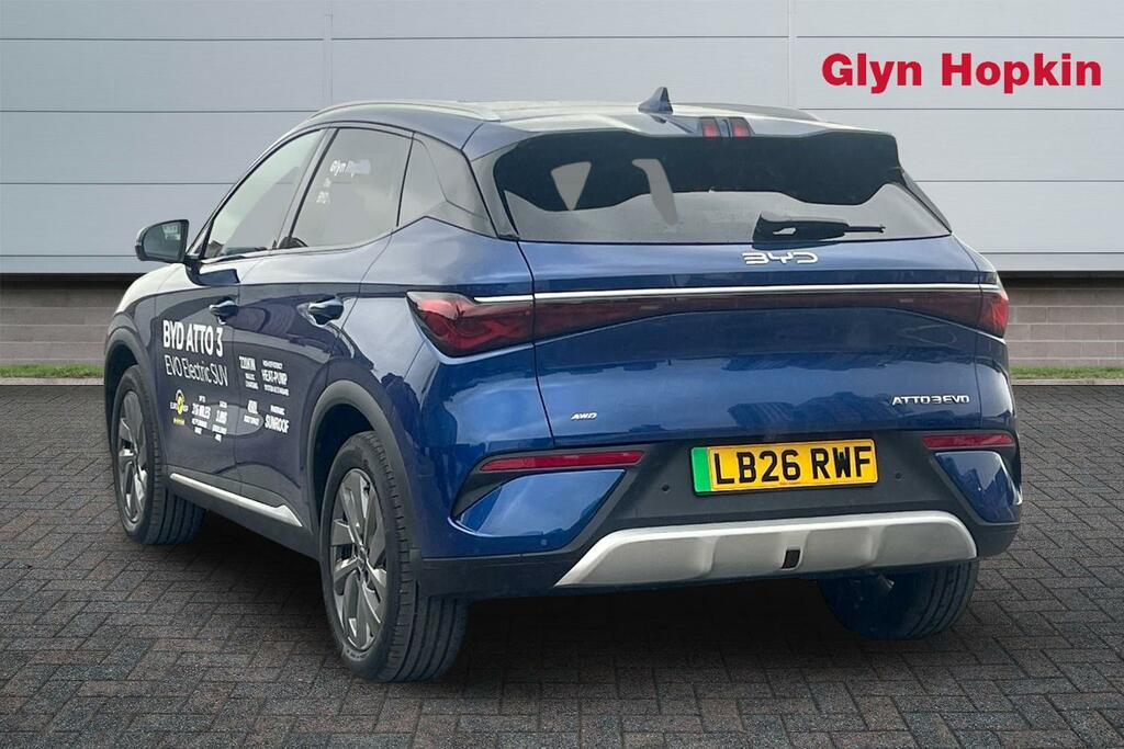 Byd Atto 3 330Kw Excellence Awd 75Kwh LB26RWF Blue #5