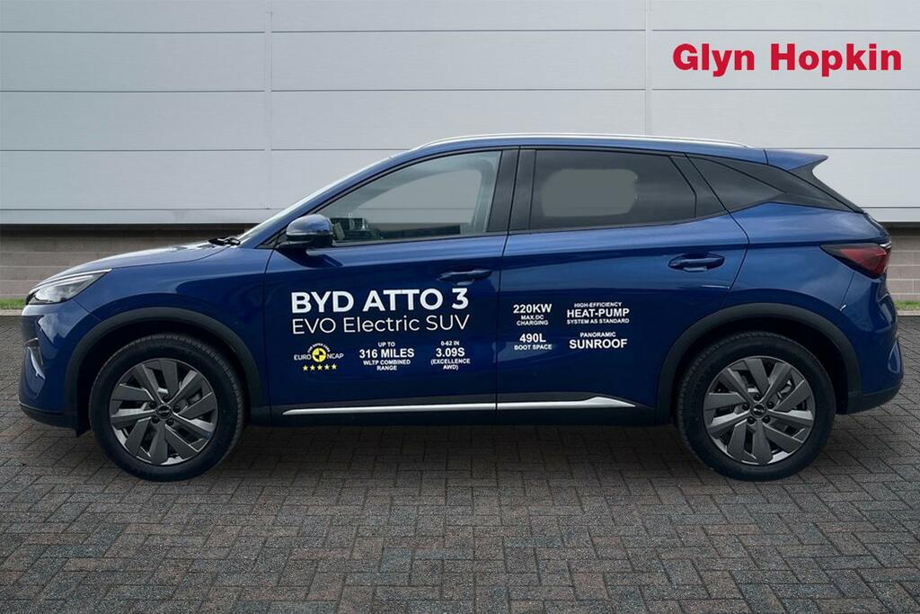 Byd Atto 3 330Kw Excellence Awd 75Kwh LB26RWF Blue #6