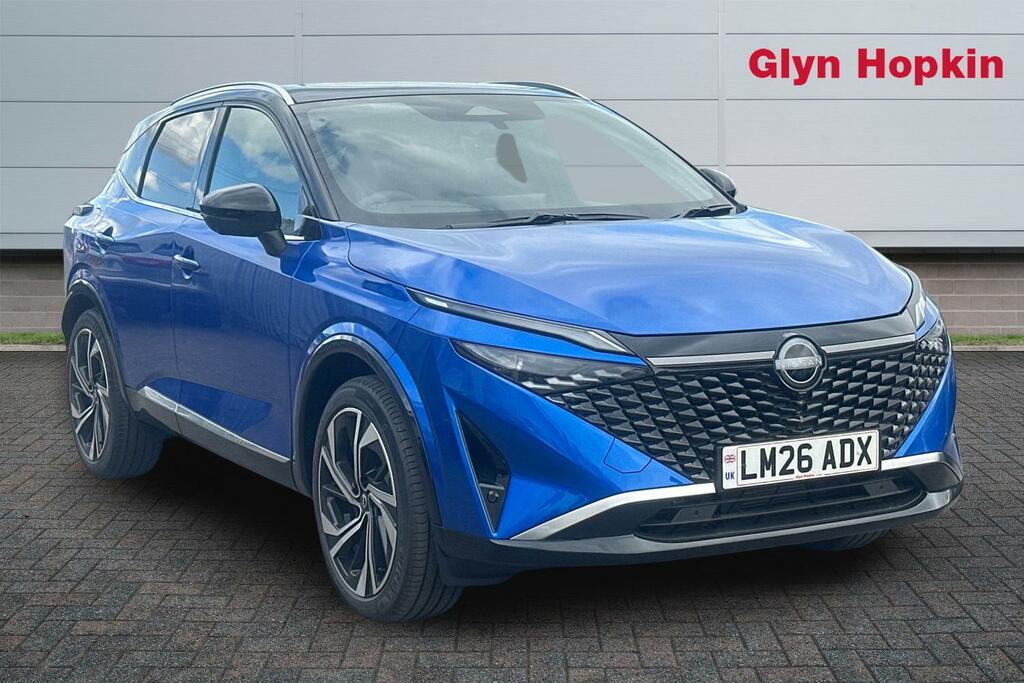 Nissan Qashqai 1.3 Dig-t Mh 158 Tekna Xtronic Blue