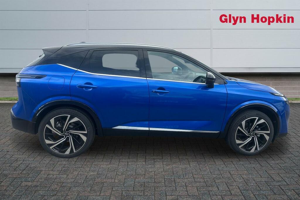 Nissan Qashqai 1.3 Dig-t Mh 158 Tekna Xtronic Blue #2