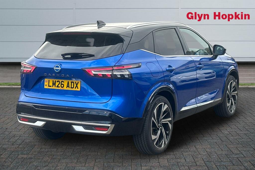 Nissan Qashqai 1.3 Dig-t Mh 158 Tekna Xtronic Blue #3