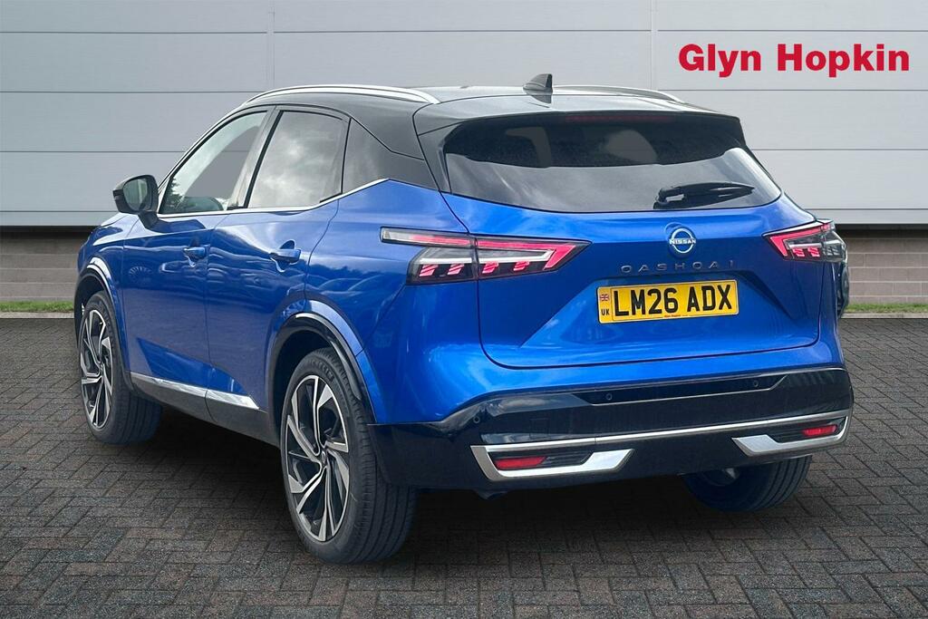 Nissan Qashqai 1.3 Dig-t Mh 158 Tekna Xtronic Blue #5